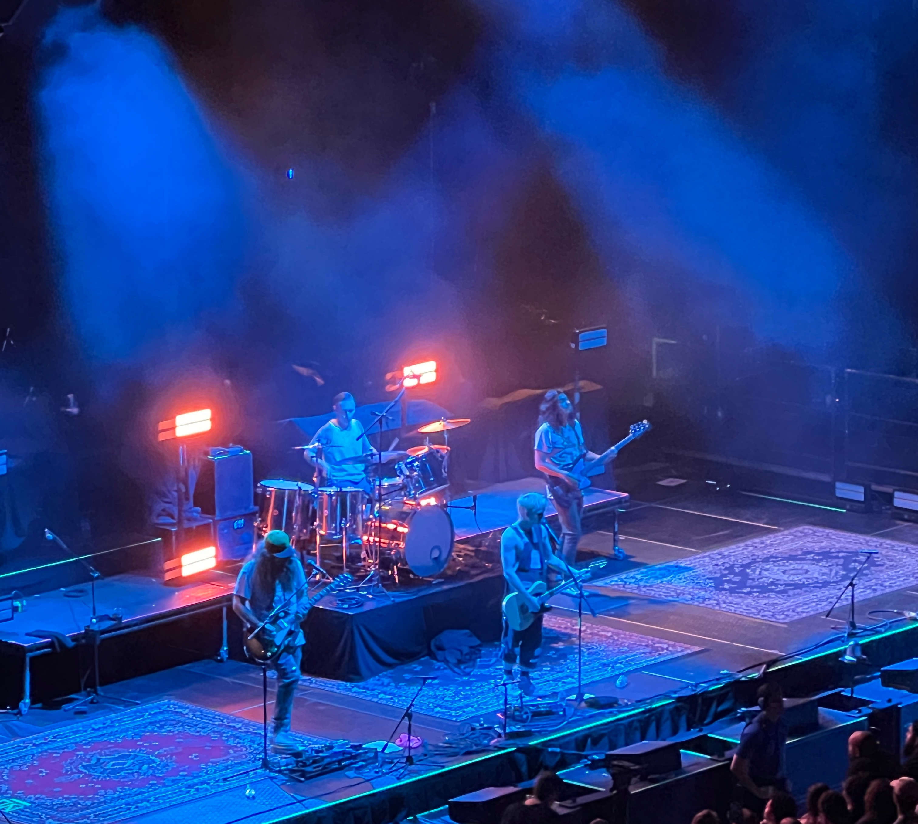 Badflower performing live at Mohegan Sun Arena in 2023